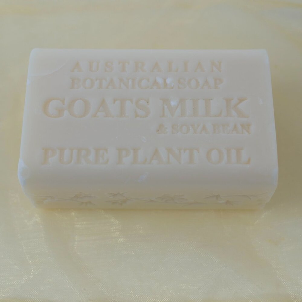 1 Bar Australian Botanical Soap Goats Milk Natural Plant Oil Shea 6.5 oz